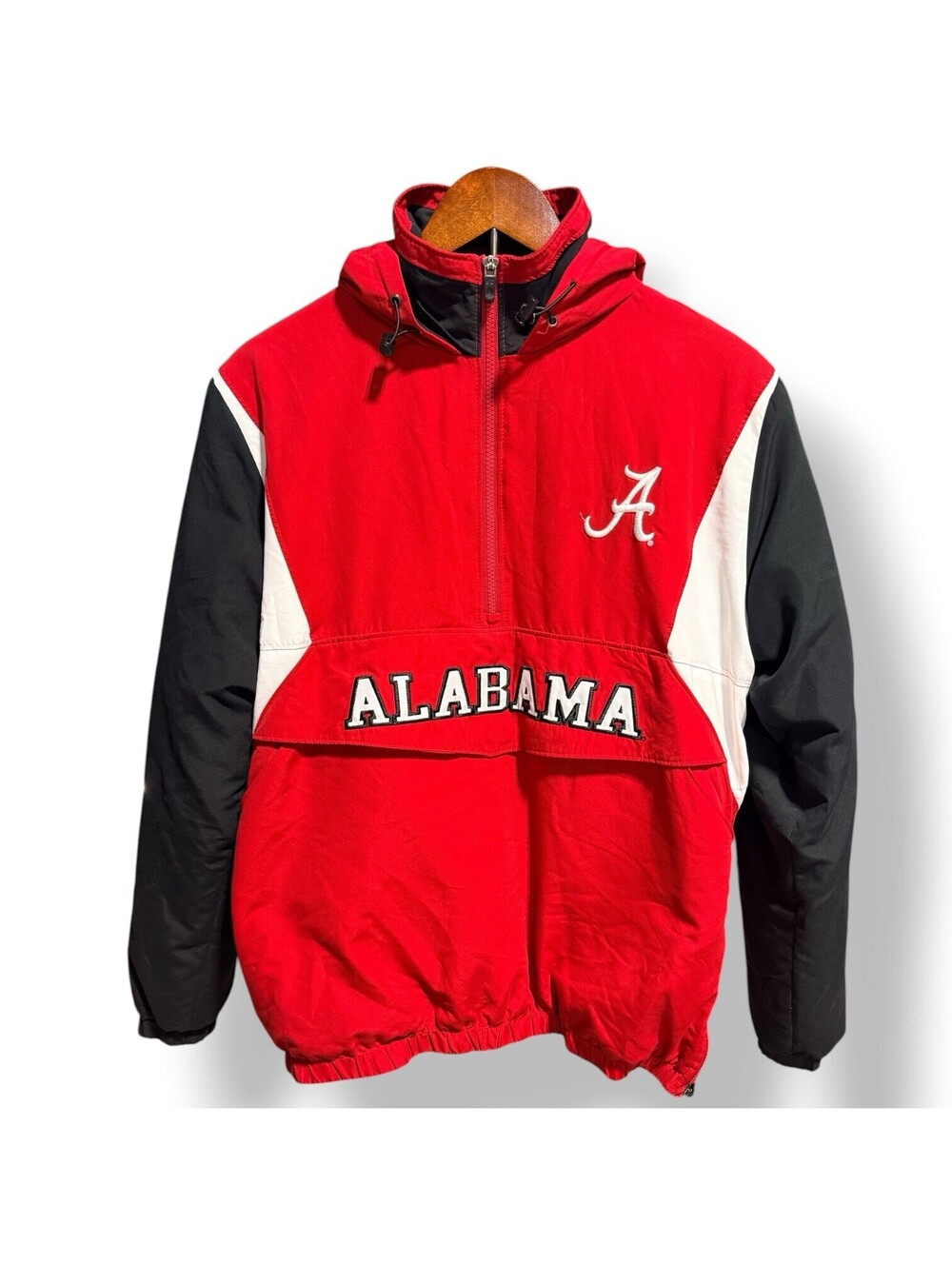 Vintage 90s Alabama Crimson Tide Russell Athletic Pullover Jacket Small
